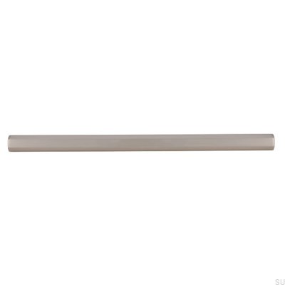 Länglicher Möbelgriff 2571 160 Gebürstetes Silber
