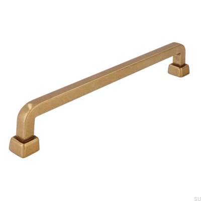 Länglicher Möbelgriff 2536 160 Antikgold