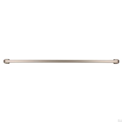 Länglicher Möbelgriff 2536 320 gebürstetes Silber