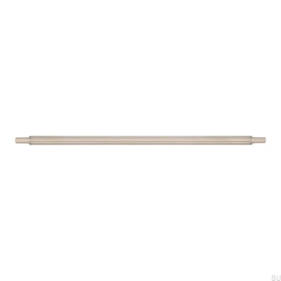 Länglicher Möbelgriff 2591 320 gebürstetes Silber