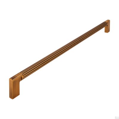 Länglicher Möbelgriff 2591 320 Antikbronze