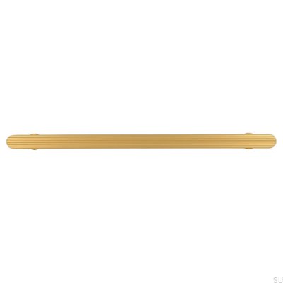 Länglicher Möbelgriff 2587 192 Gebürstetes Gold
