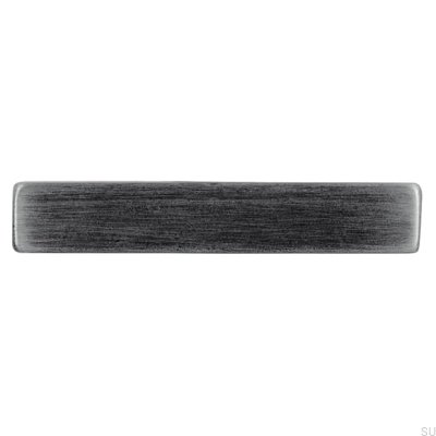 T-Bar 2562 48 Möbelknopf aus schwarz gebürstetem Metall
