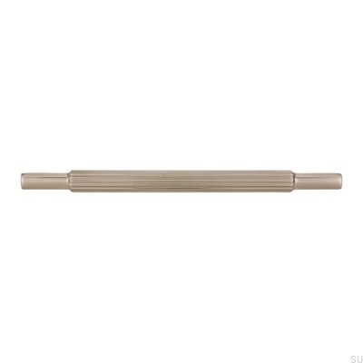 Länglicher Möbelgriff 2593 160 Gebürstetes Silber