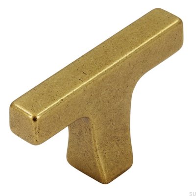T-Bar 2562 48 Antikgold-Möbelknopf