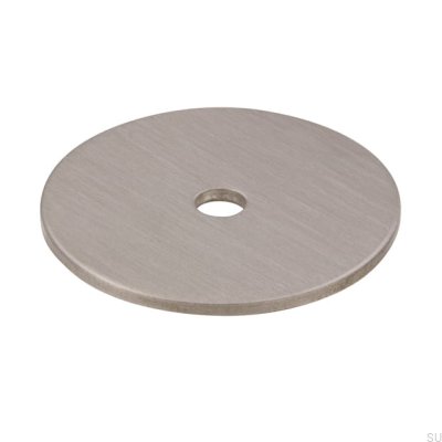 Knopfpolster 2490 30 Gebürstetes Silber
