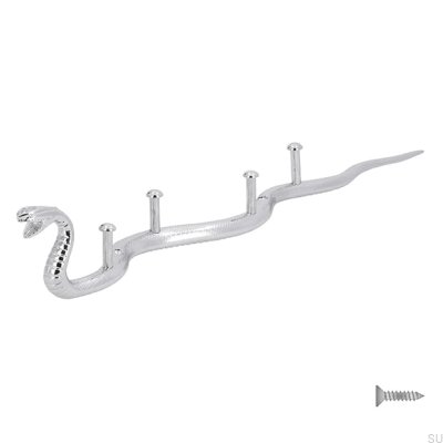 Wandhalter 2088 128 Schlauch poliertes Chrom