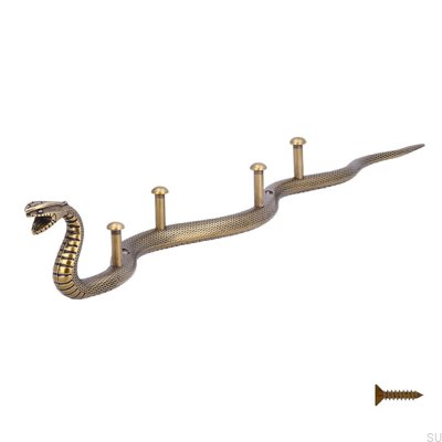 Wandhalter 2088 128 Antikgoldschlauch