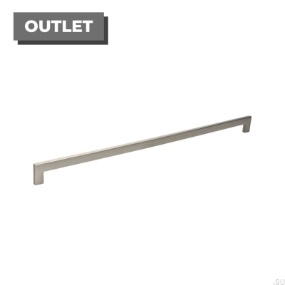 Karstorp 448 Silber, gebürstet, länglicher Möbelgriff