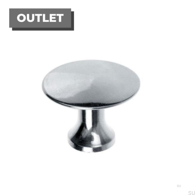Möbelknopf 5118 Poliertes Nickel