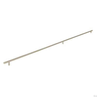 Länglicher Möbelgriff 885 684 Silber, vernickelt