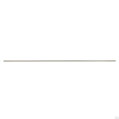 Länglicher Möbelgriff 885 684 Silber, vernickelt