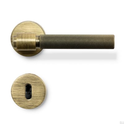 Helix 200 Türgriff Metall Antikbronze Modulares Schloss