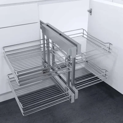Ausziehbarer Eckschrank Flex Corner 1000 mm