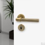 klamka antik bronz Helix 200