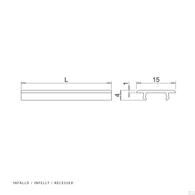 Nexus 2000 LED-Einbaudiffusor