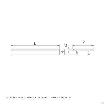 Nexus 2000 Oberflächen-LED-Diffusor