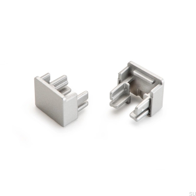 Endkappe für das Nexus-Aluminium-Aufbauprofil (2 Stück)