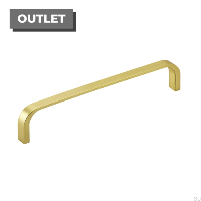 Langer Möbelgriff Pronto 160 Gold Brushed