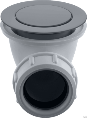 Pop-up-Badewannenstopper 22200 Messinggrau Ascot