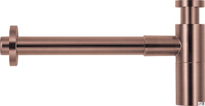 Waschbeckensiphon XACC167 Gebürstetes Kupfer, unlackiert