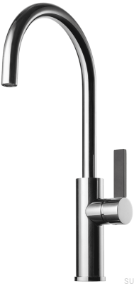 Küchenarmatur ARM180 Messing Chrom/Schwarz