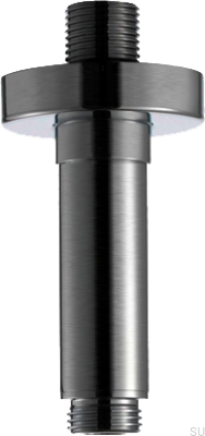 Duscharm FL271-085, gebürstetes schwarzes Chrom-Messing