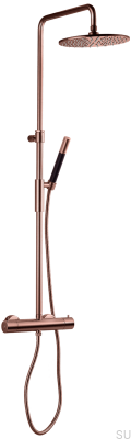 Duschset TVM7200-150, gebürstetes Kupfer, unlackiert