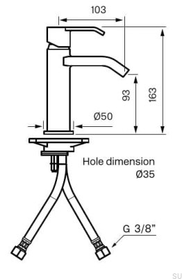 VIC071 Waschtischarmatur, Messing, schwarz, gebürstetes Chrom