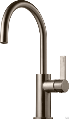 Küchenarmatur ARM380 Messing gebürstetes Nickel