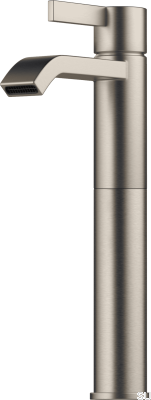 Waschtischarmatur ARM081M Messing gebürstetes Nickel