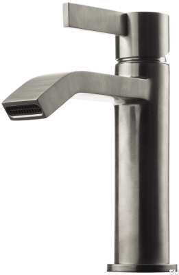 Waschtischarmatur ARM071 Messing gebürstetes Nickel