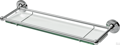 Badezimmerregal TA136 Classic Messing Chrom