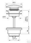 9422748--Uniwersalny korek do umywalki 68400 Mosiężny Szczotkowany Czarny Chrom-Tapwell-Skandynawskie-Uchwyty_2