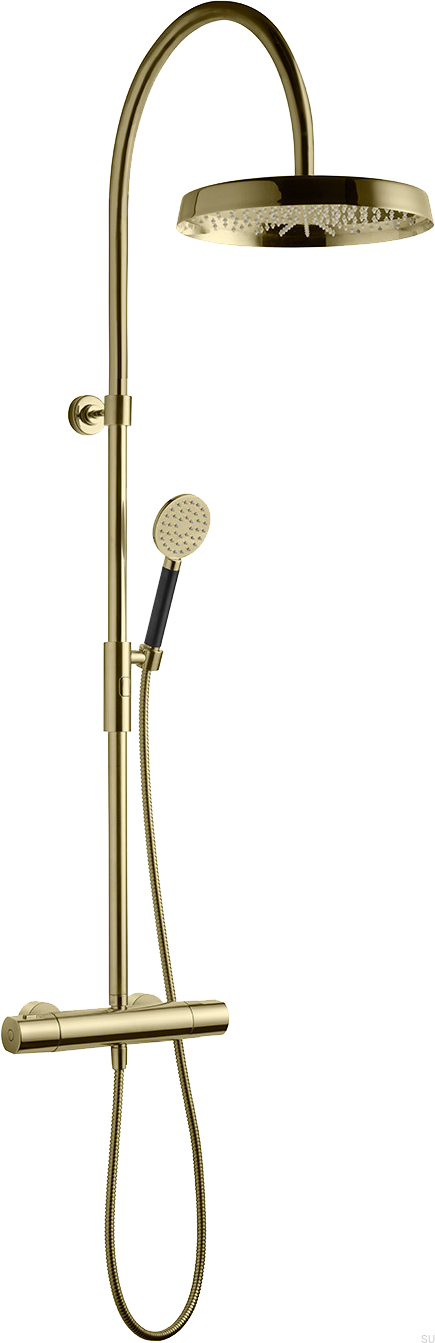 9423042--Zestaw prysznicowy ARM7300-150 Mosiężny Miodowe Złoto-Tapwell-Skandynawskie-Uchwyty_1