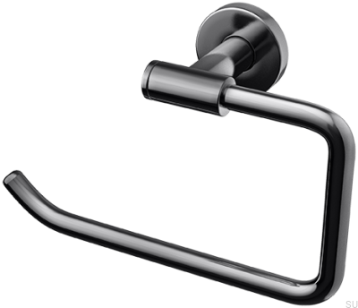 Toilettenpapierhalter TA235 Messing Schwarz Chrom