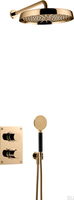 Duschset ARM7268 ED2 Messing poliert, unlackiert