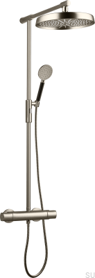 ARM300-150 Duschset aus gebürstetem Nickel-Messing