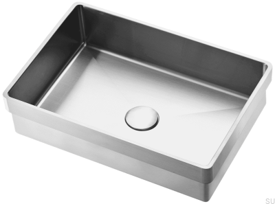 Einbauwaschbecken TA4328 Stahl PVD