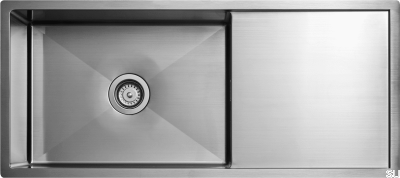 Diskho 8140 Küchenspüle aus Stahl