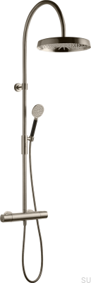 ARM7300-150 Duschset, gebürstetes vernickeltes Messing 