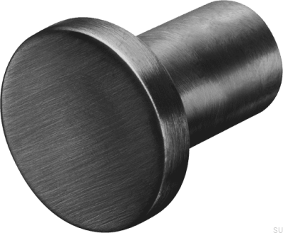 Wandhalter TA243 Messing Schwarz Chrom Gebürstet