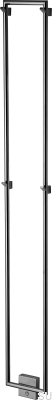 Badheizkörper TW1500-200 Stahl Schwarz Chrom PVD