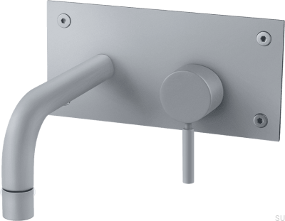 BOX006 Waschtischarmatur, Ascot Grey Brass