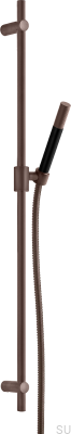 Dso Duschstange mit verstellbarem Wandhalter ZSAL300 Messingbraun