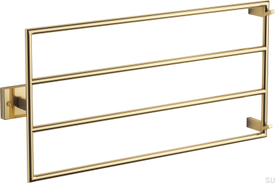 Badheizkörper TW400-800 Stahl Honiggold PVD