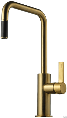 Küchenarmatur mit ausziehbarem Auslauf ARM985 Honey Gold Brushed Brass