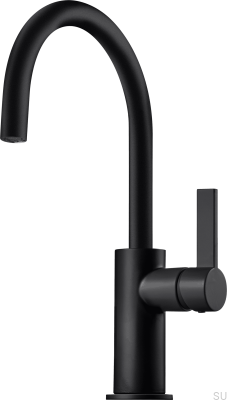 ARM380 Küchenarmatur aus mattschwarzem Messing