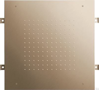 Quadratischer Regenduschkopf 500 ZSOF095 Messing gebürstetes Nickel