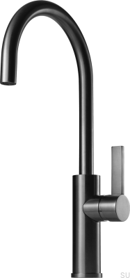 Küchenarmatur ARM180 Messing Schwarz Gebürstetes Chrom